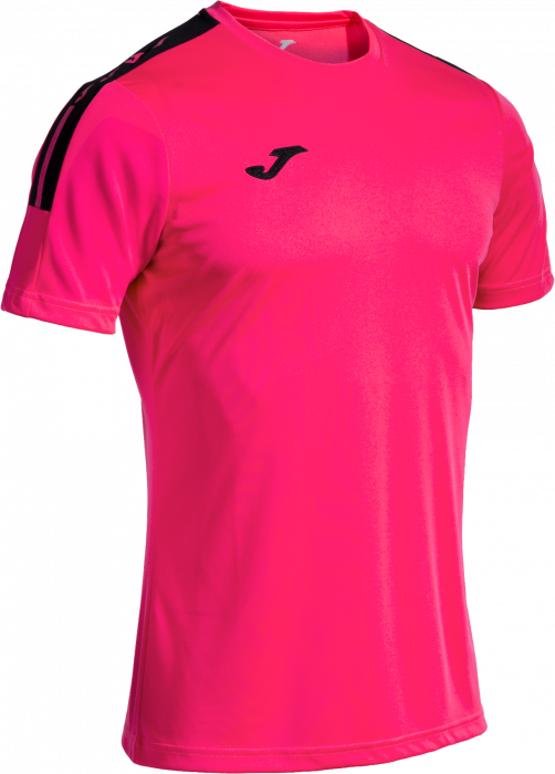 Joma - Olimpiada Jersey - Pink Fluo & schwarz