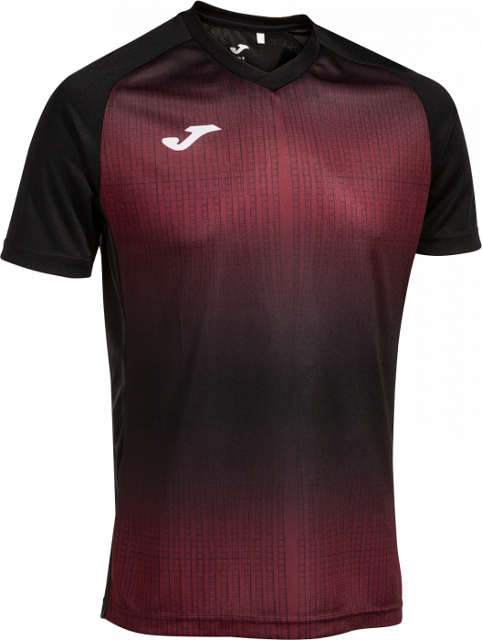 Joma - Tiger V Jersey - Negro & bordeaux