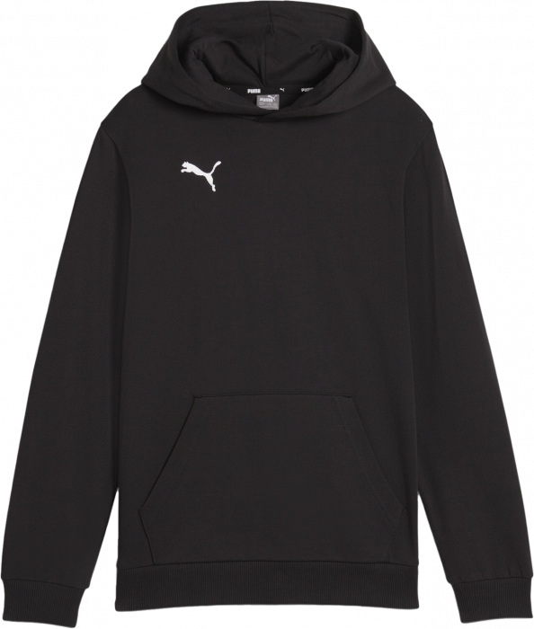 Puma - Teamgoal Casual Hoodie Kids - Czarny & biały