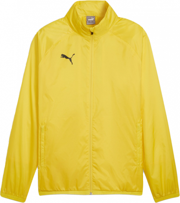 Puma - Teamgoal All Weather Jacket - Yellow & black