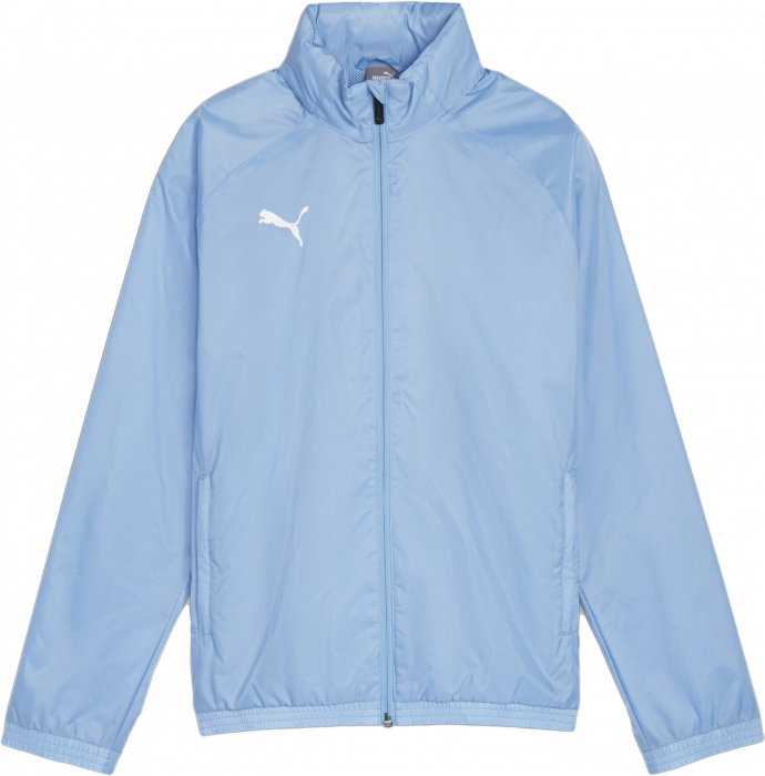 Puma - Teamgoal All Weather Jacket Jr - Jasnoniebieski