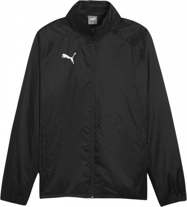 Puma - Teamgoal All Weather Jacket - Czarny & biały