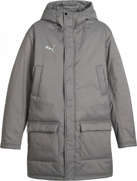 Puma - Teamfinal Parka Winter Jacket - Grå