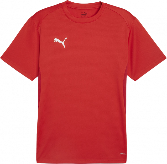 Puma - Teamgoal Jersey Jr - Czerwony & biały