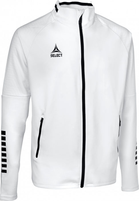 Select - Monaco V24 Traning Zip Top Kids - Blanco