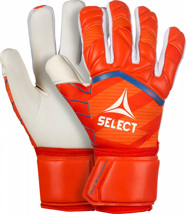 Select - 77 Super Grip V24 Målmandshandsker - Orange & hvid