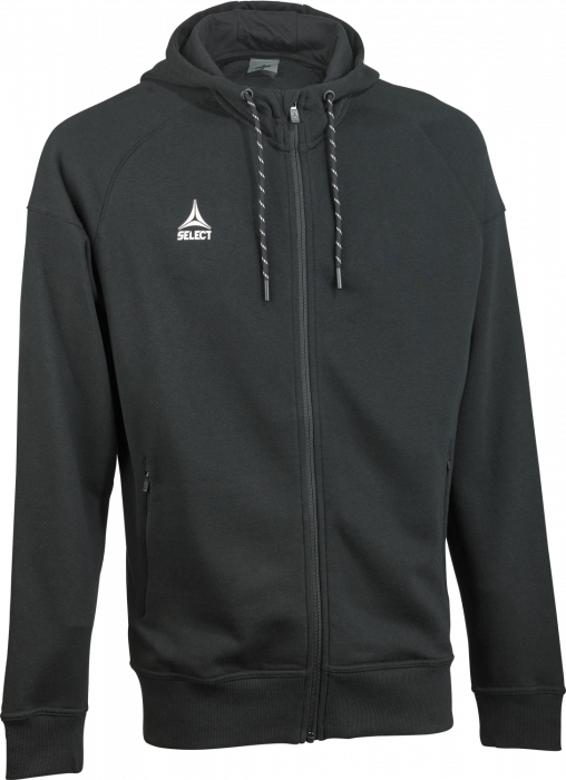 Select - Oxford V25 Hoodie W. Zip - Svart