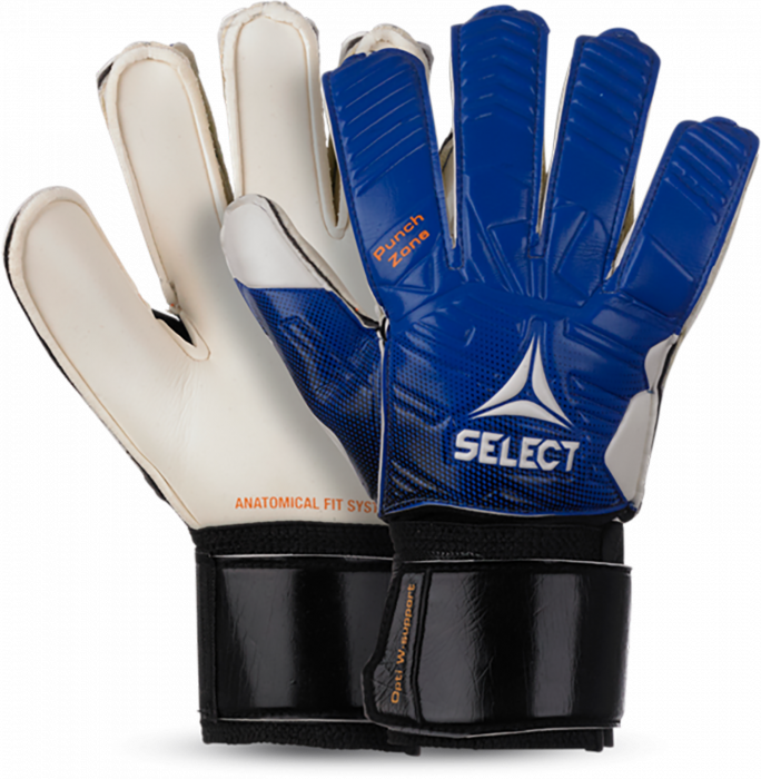 Select - 03 Youth Goal Keeper Gloves V23 - Blå & vit