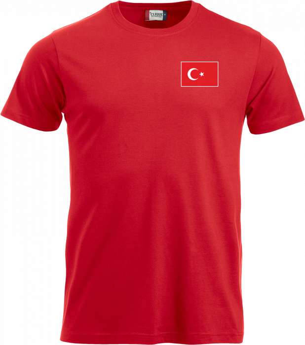 Clique - Country Jersey - Turkey - Czerwony