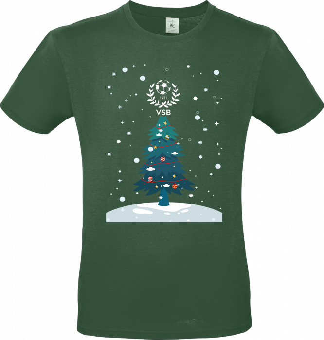 B&C - Vsb Christmas T-Shirt Adults - Bottle Green