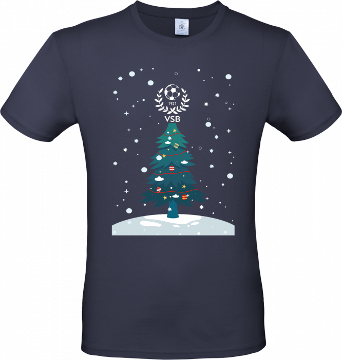 B&C - Vsb Christmas T-Shirt Adults - Navy