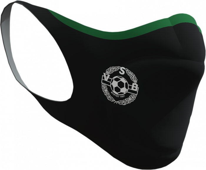 GSG - Vsb Sports Facemask - Nero & verde